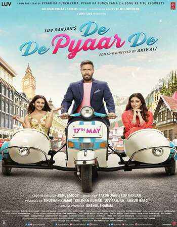 De De Pyaar De 2019 Hindi Movie DD2.0 1080p 720p 480p HDRip ESubs x264 HEVC
