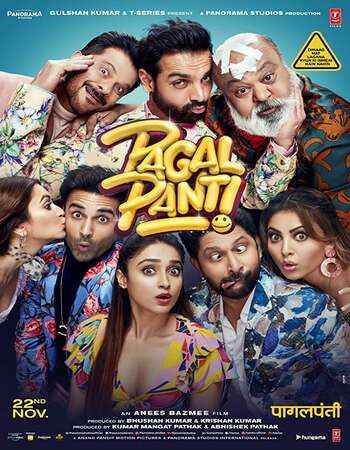 Pagalpanti 2019 Hindi Movie DD5.1 1080p 720p 480p HDRip ESubs x264 HEVC