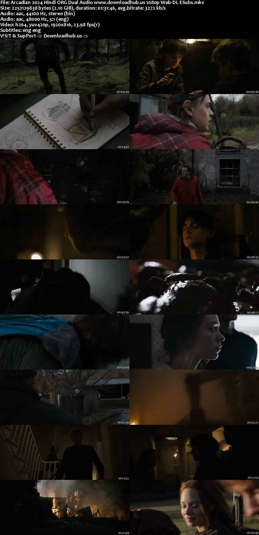 Arcadian 2024 Hindi ORG Dual Audio Movie DD2.0 4k 1080p 720p 480p Web-DL ESubs x264 HEVC Arcadian 2024 Hindi ORG Dual Audio Movie DD2.0 4k 1080p 720p 480p Web-DL ESubs x264 HEVC