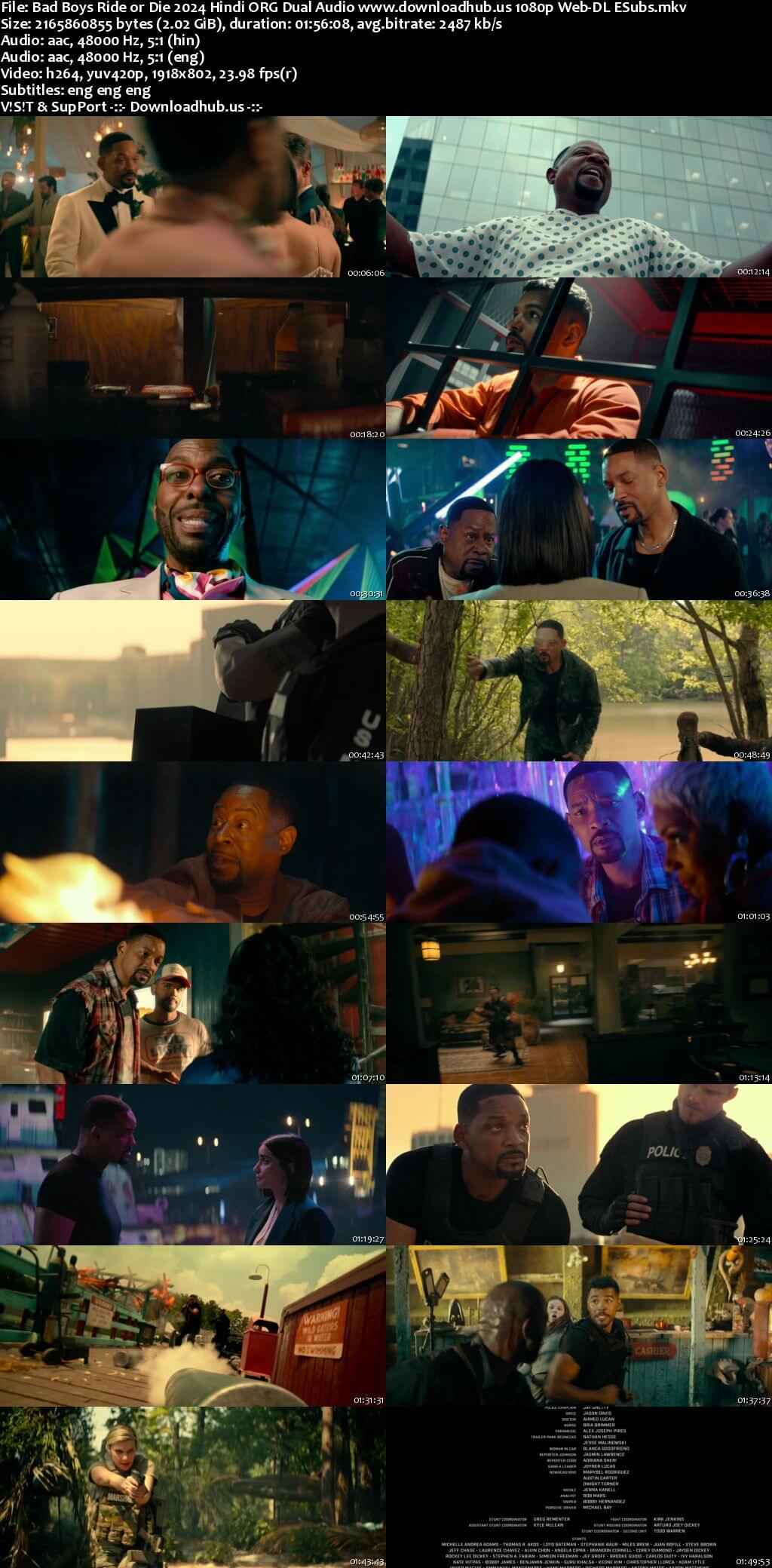 Bad Boys Ride or Die 2024 Hindi ORG Dual Audio Movie DD5.1 4k 1080p 720p 480p Web-DL ESubs x264 10bit HEVC Bad Boys Ride or Die 2024 Hindi ORG Dual Audio Movie DD5.1 4k 1080p 720p 480p Web-DL ESubs x264 10bit HEVC