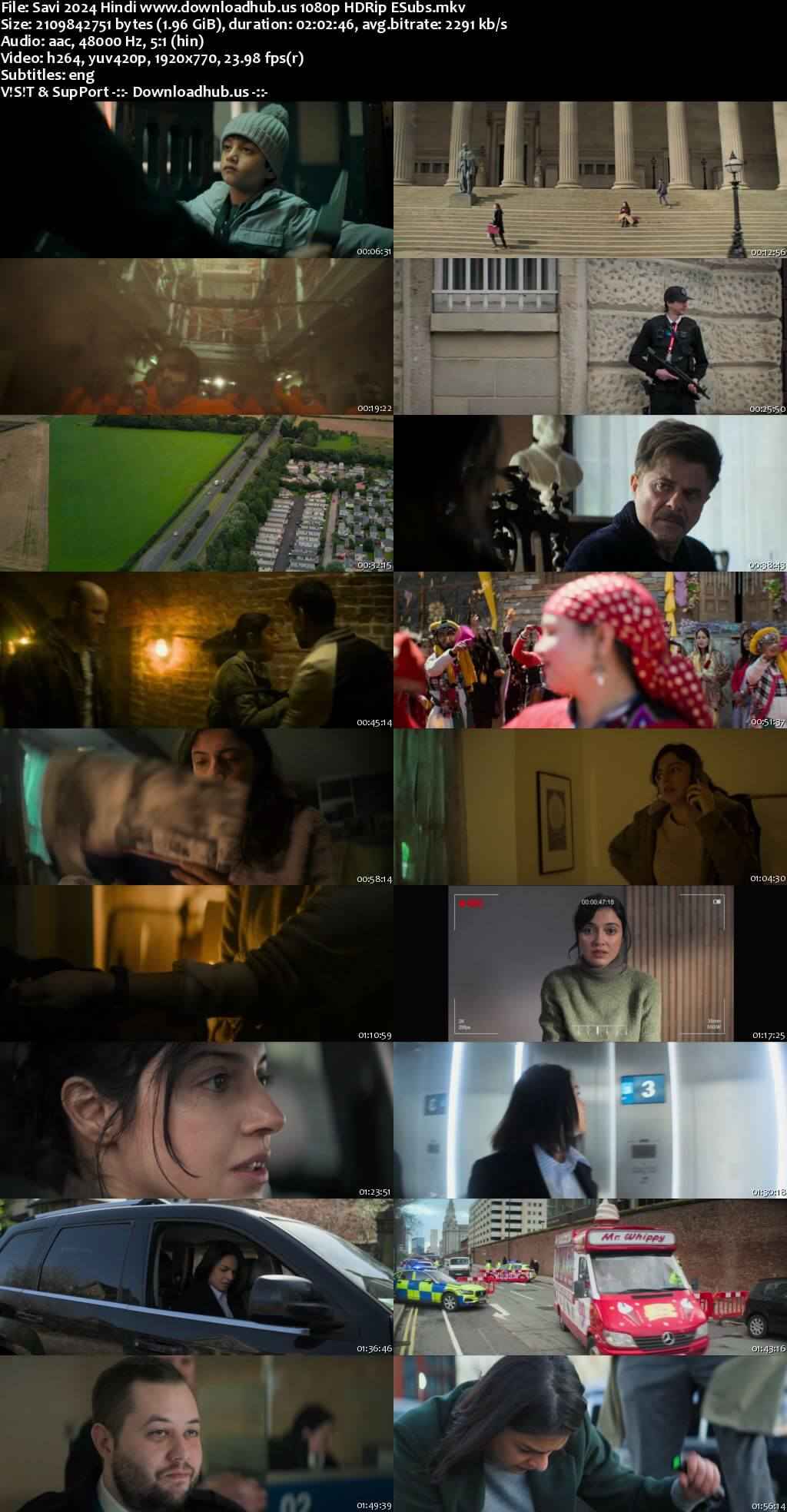 Savi 2024 Hindi Movie DD5.1 1080p 720p 480p HDRip ESubs x264 HEVC