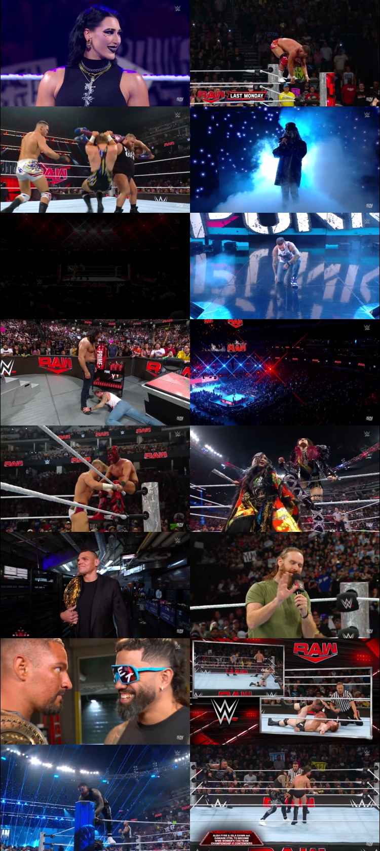 WWE Monday Night Raw 2nd September 2024 720p 550MB WEBRip 480p