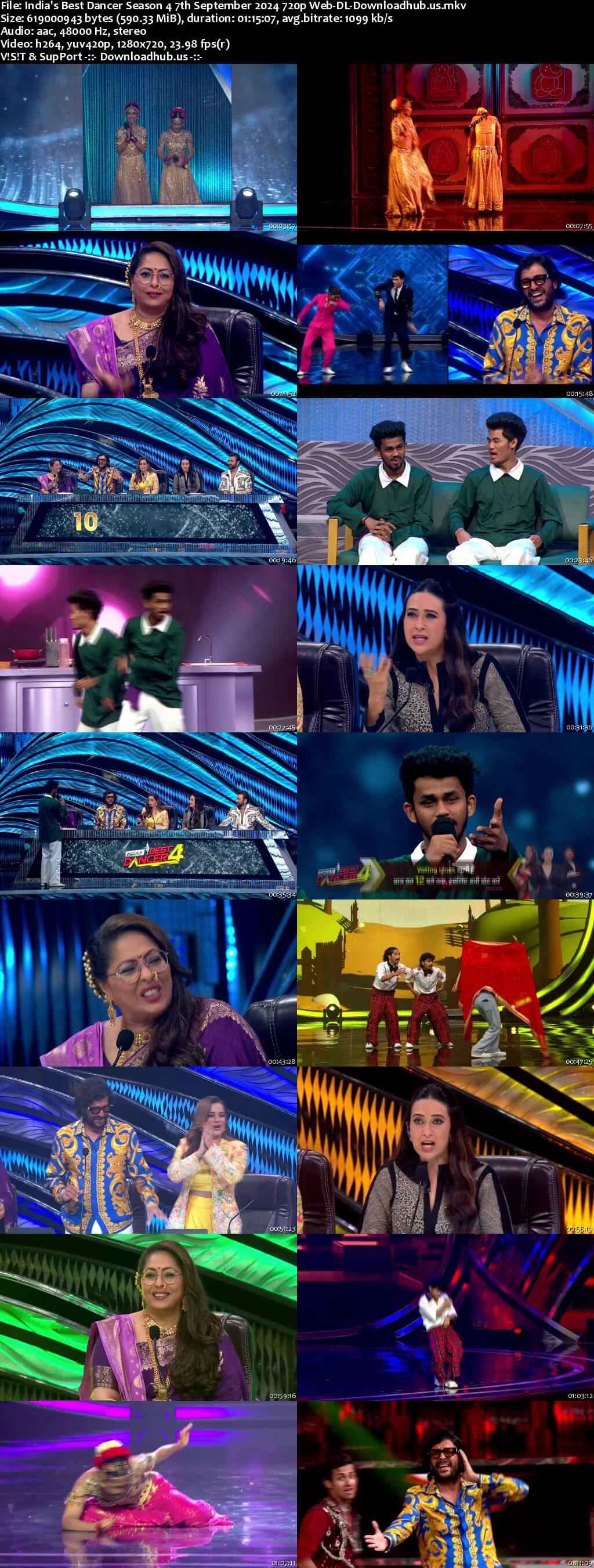 India's Best Dancer Season 4 7 September 2024 Episode 17 Web-DL 720p 480p India's Best Dancer Season 4 7 September 2024 Episode 17 Web-DL 720p 480p