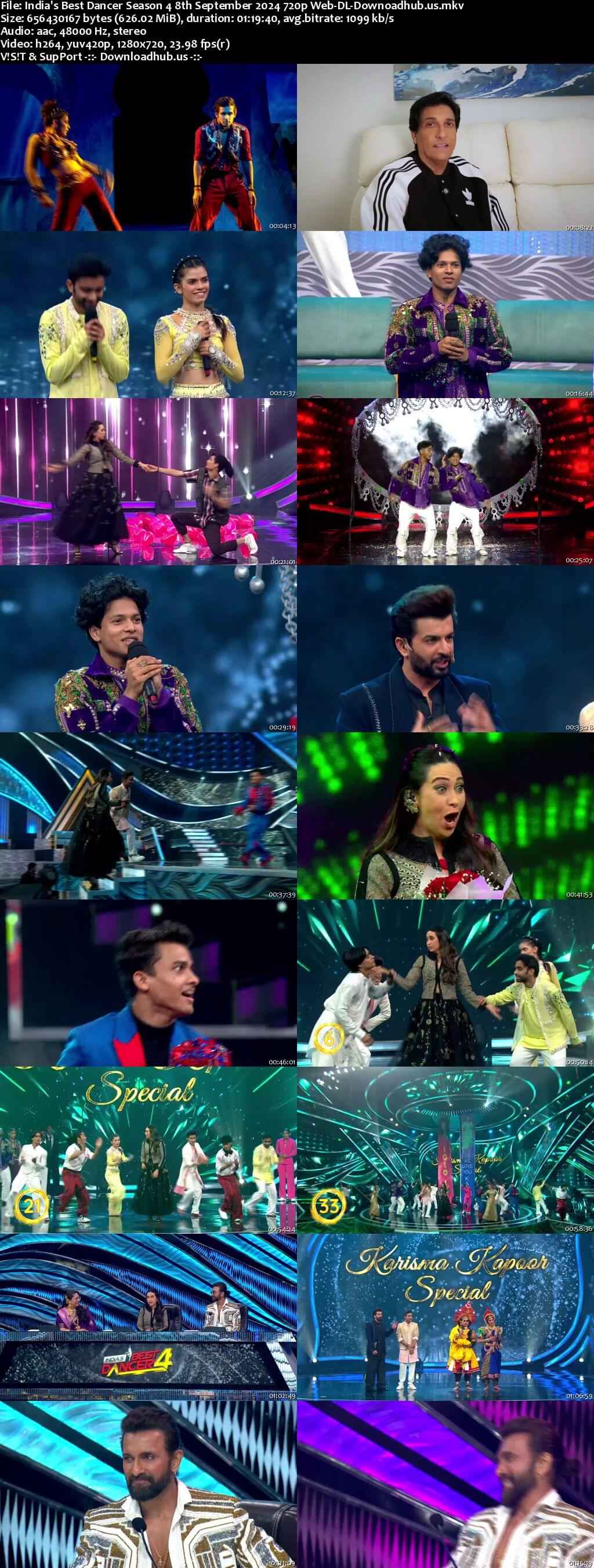 India's Best Dancer Season 4 8 September 2024 Episode 18 Web-DL 720p 480p India's Best Dancer Season 4 8 September 2024 Episode 18 Web-DL 720p 480p