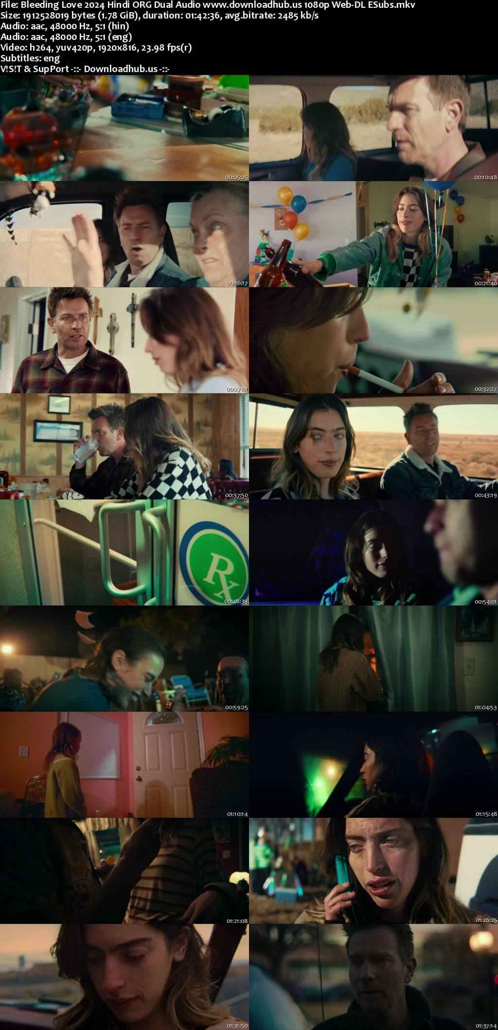 Bleeding Love 2024 Hindi ORG Dual Audio Movie DD5.1 1080p 720p 480p Web-DL ESubs x264 HEVC Bleeding Love 2024 Hindi ORG Dual Audio Movie DD5.1 1080p 720p 480p Web-DL ESubs x264 HEVC