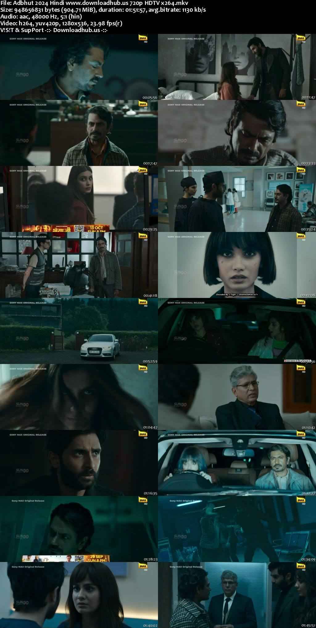 Adbhut 2024 Hindi Movie DD5.1 1080p 720p 480p HDTV x264 HEVC