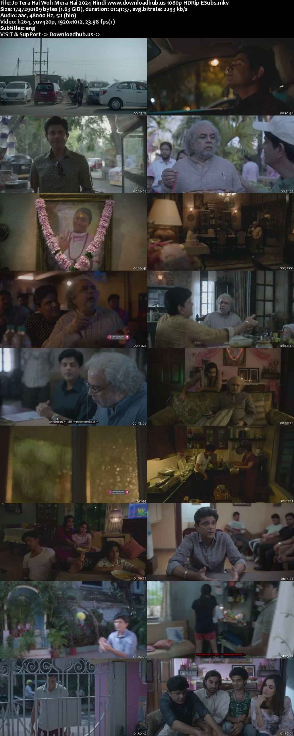 Jo Tera Hai Woh Mera Hai 2024 Hindi Movie DD5.1 4k 1080p 720p 480p HDRip ESubs x264 HEVC