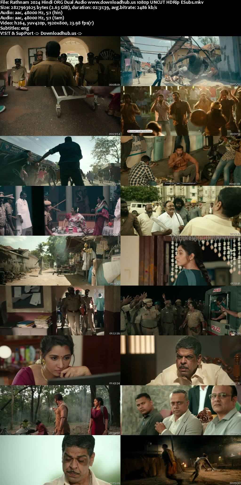 Rathnam 2024 Hindi ORG Dual Audio Movie DD5.1 4k 1080p 720p 480p UNCUT HDRip ESubs x264 10bit HEVC