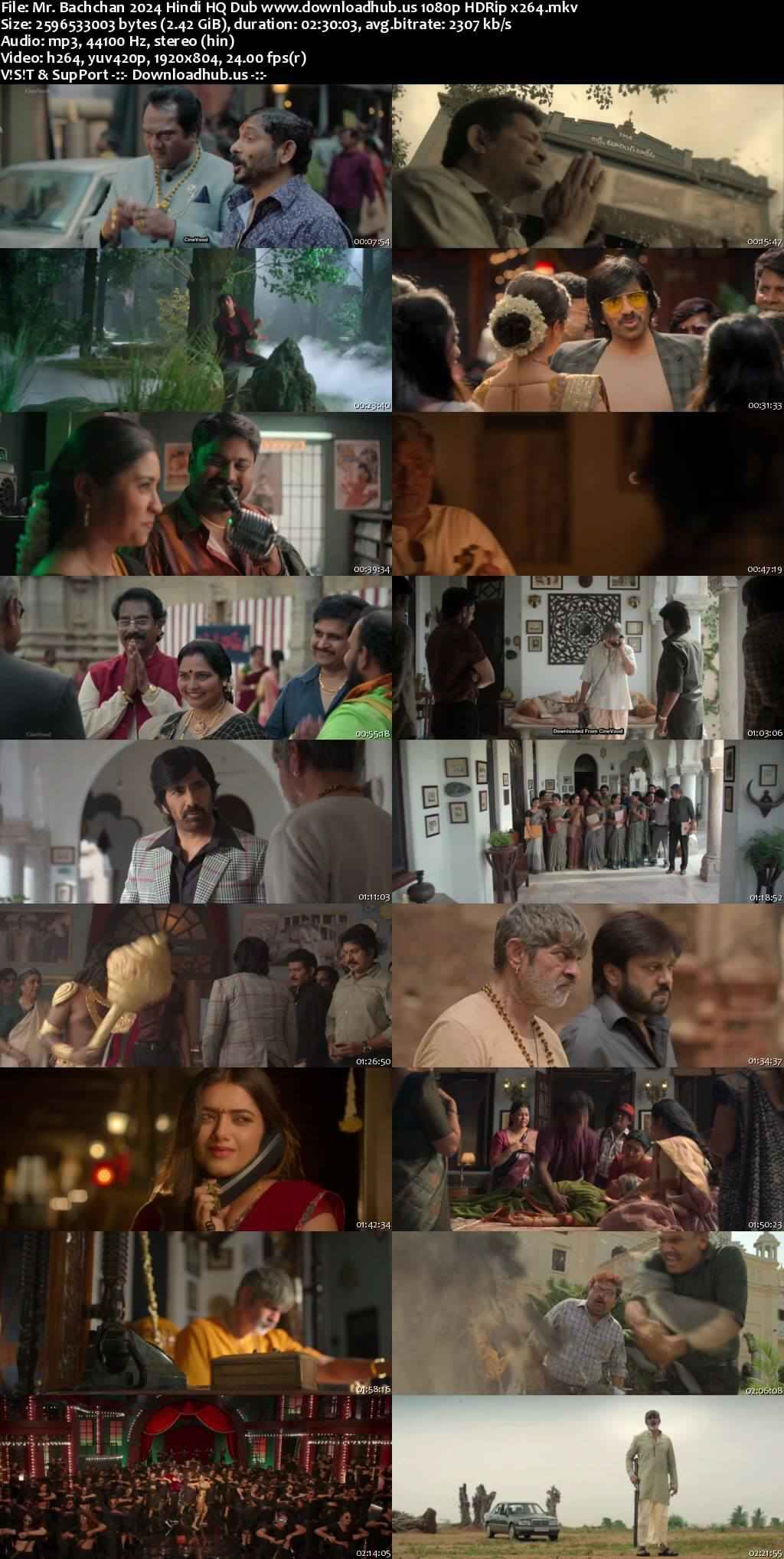 Mr. Bachchan 2024 Hindi HQ Dub Movie DD2.0 1080p 720p 480p HDRip x264 HEVC Mr. Bachchan 2024 Hindi HQ Dub Movie DD2.0 1080p 720p 480p HDRip x264 HEVC