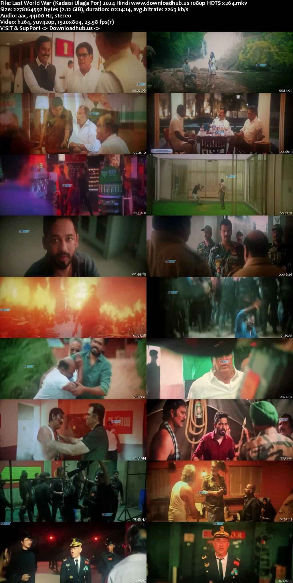 Last World War (Kadaisi Ulaga Por) 2024 Hindi Movie 1080p 720p 480p HDTS x264 HEVC Last World War (Kadaisi Ulaga Por) 2024 Hindi Movie 1080p 720p 480p HDTS x264 HEVC