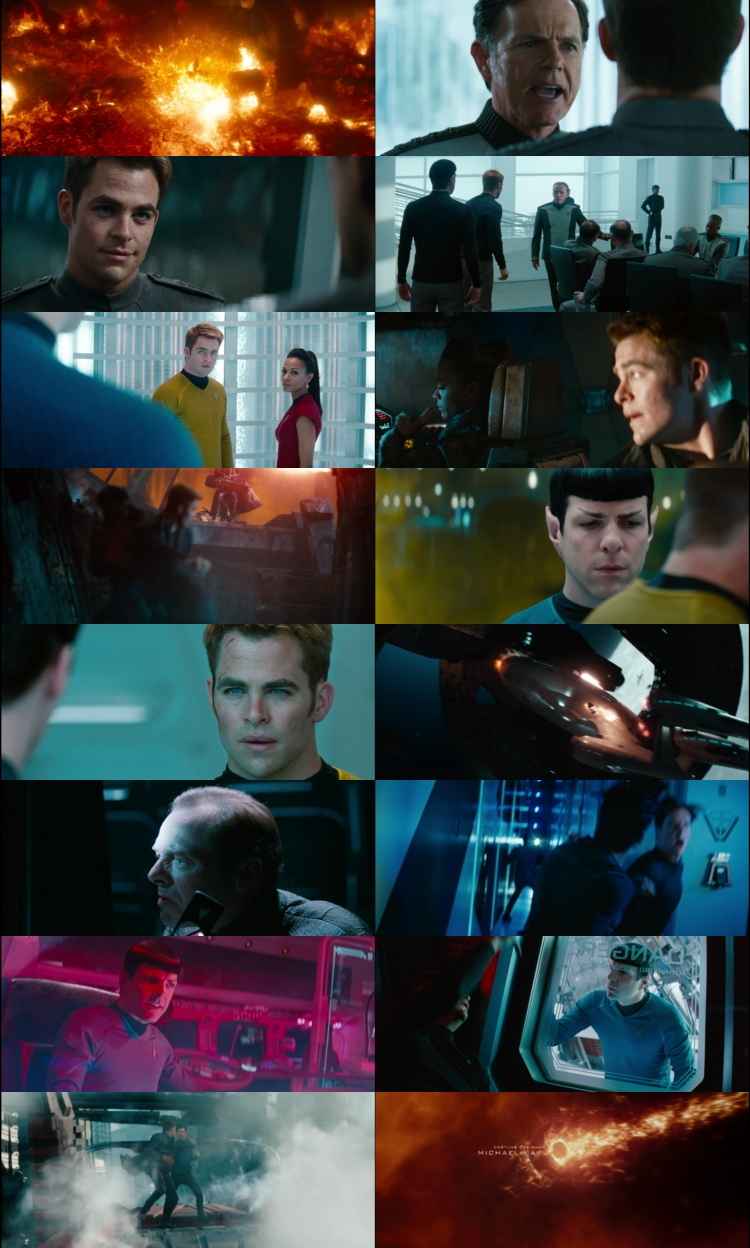 Star Trek Into Darkness 2013 Hindi ORG Dual Audio Movie DD2.0 1080p 720p 480p BluRay ESubs x264 HEVC
