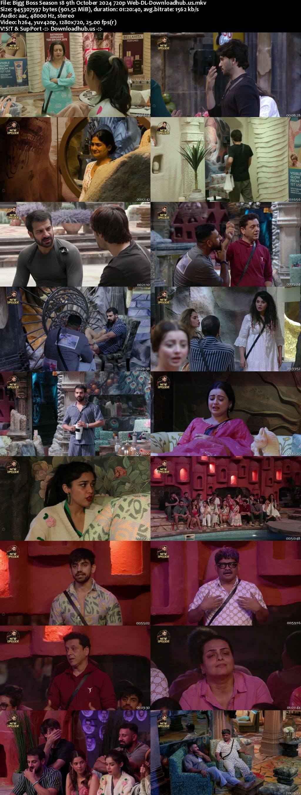 Bigg Boss Season 18 9 October 2024 Episode 4 Web-DL 720p 480p Bigg Boss Season 18 9 October 2024 Episode 4 Web-DL 720p 480p