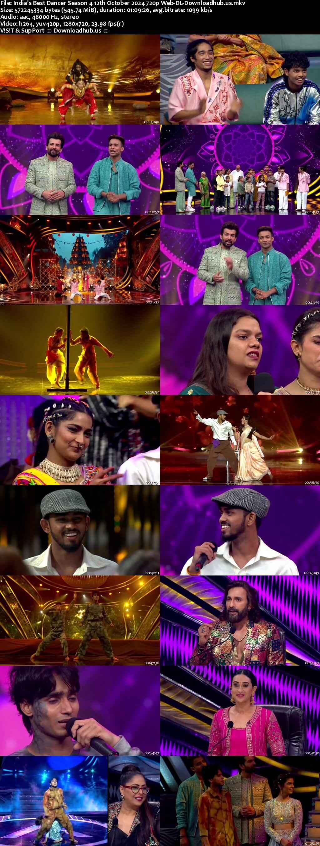 India's Best Dancer Season 4 12 October 2024 Episode 27 Web-DL 720p 480p India's Best Dancer Season 4 12 October 2024 Episode 27 Web-DL 720p 480p