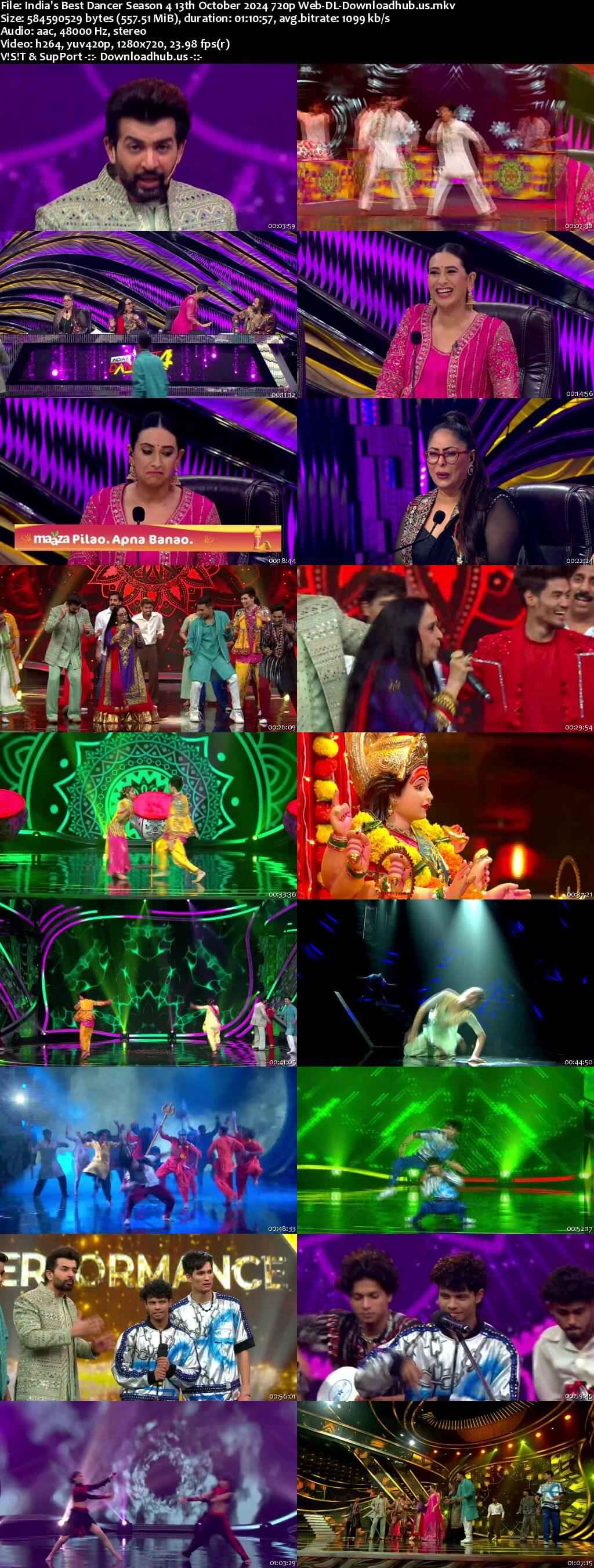 India's Best Dancer Season 4 13 October 2024 Episode 28 Web-DL 720p 480p