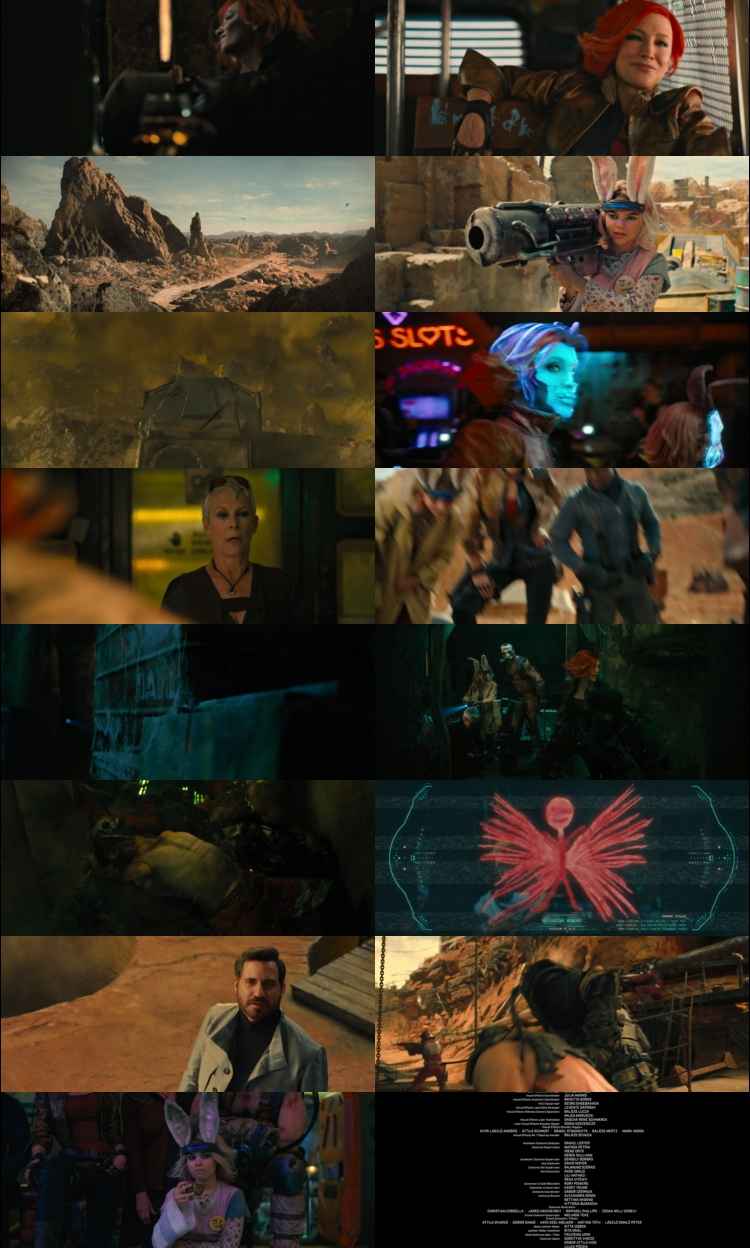 Borderlands 2024 Hindi ORG Dual Audio Movie DD5.1 4k 1080p 720p 480p Web-DL ESubs x264 HEVC