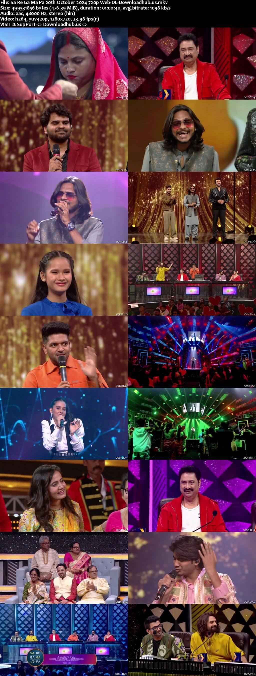 Sa Re Ga Ma Pa 20 October 2024 Episode 12 Web-DL 720p 480p