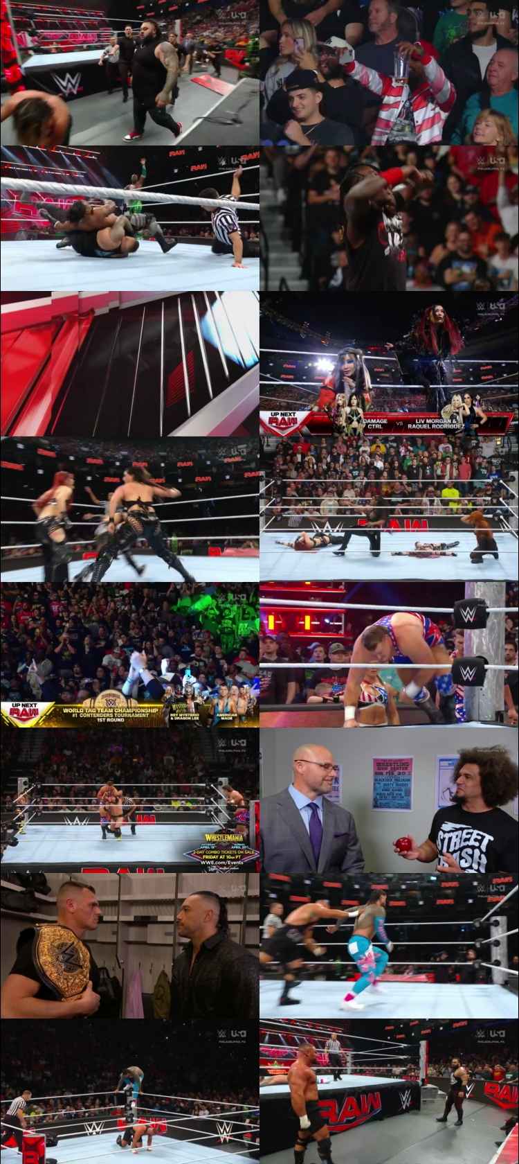 WWE Monday Night Raw 21st October 2024 1080p 720p 550MB WEBRip 480p