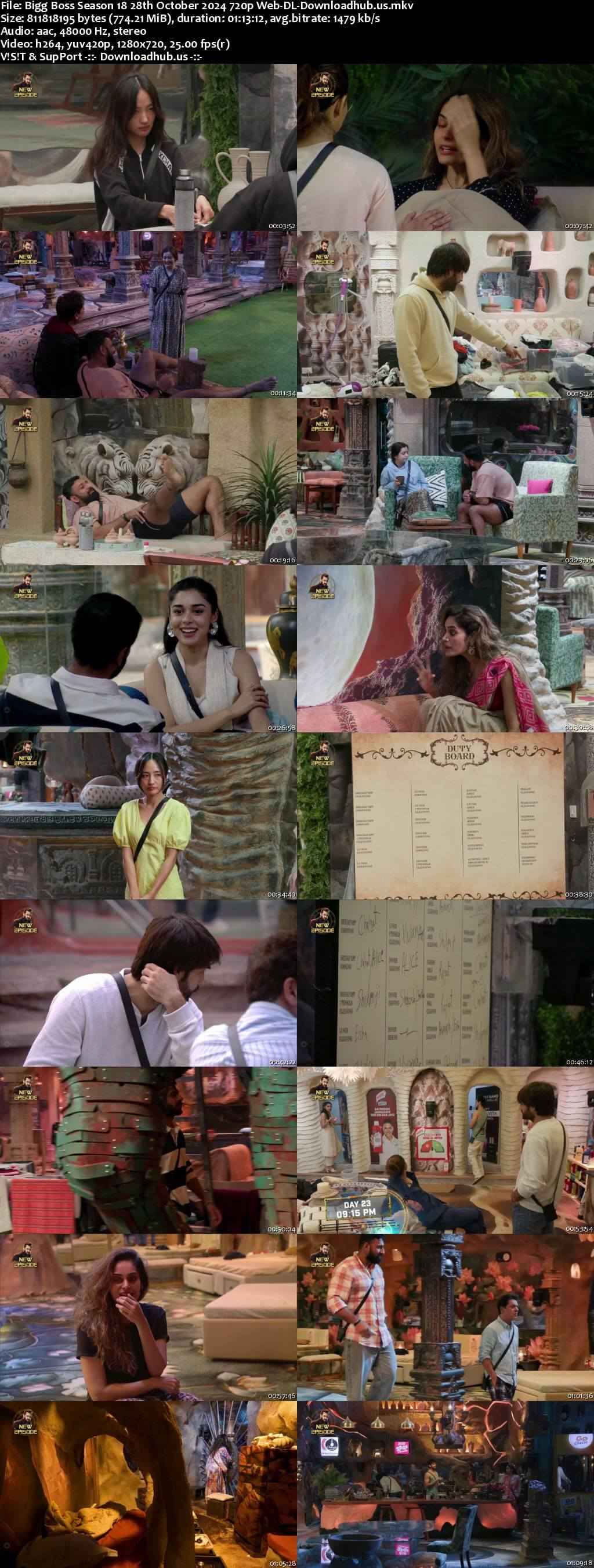 Bigg Boss Season 18 28 October 2024 Episode 23 Web-DL 720p 480p Bigg Boss Season 18 28 October 2024 Episode 23 Web-DL 720p 480p