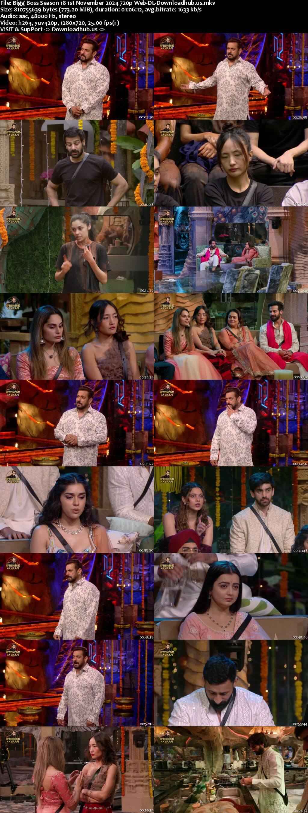 Bigg Boss Season 18 1 November 2024 Episode 27 Web-DL 720p 480p Bigg Boss Season 18 1 November 2024 Episode 27 Web-DL 720p 480p