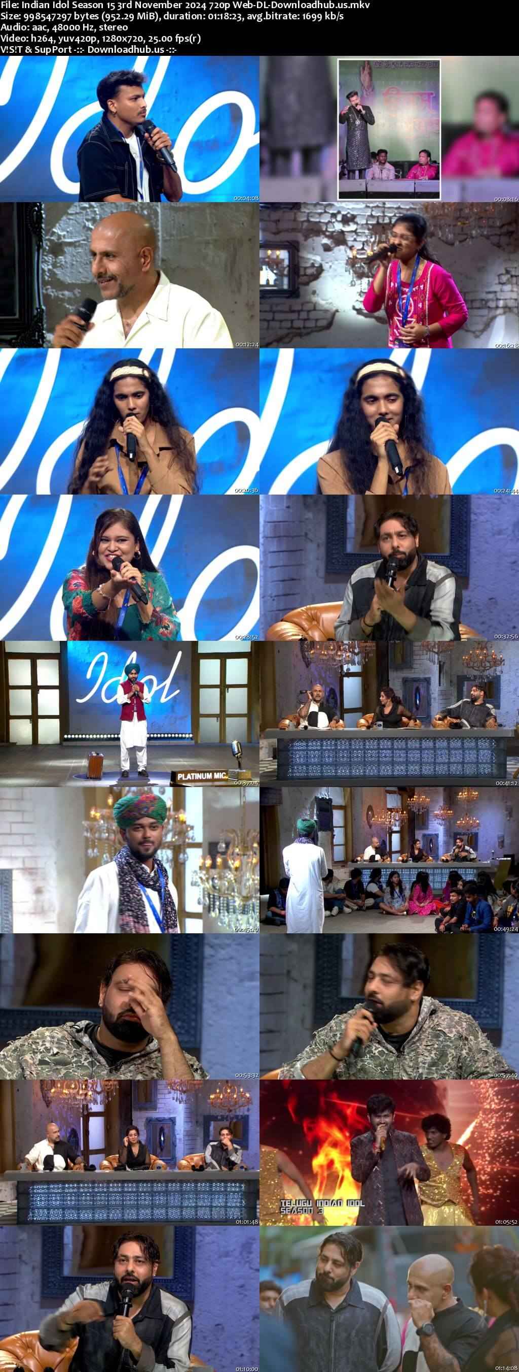 Indian Idol Season 15 3 November 2024 Episode 4 Web-DL 720p 480p Indian Idol Season 15 3 November 2024 Episode 4 Web-DL 720p 480p