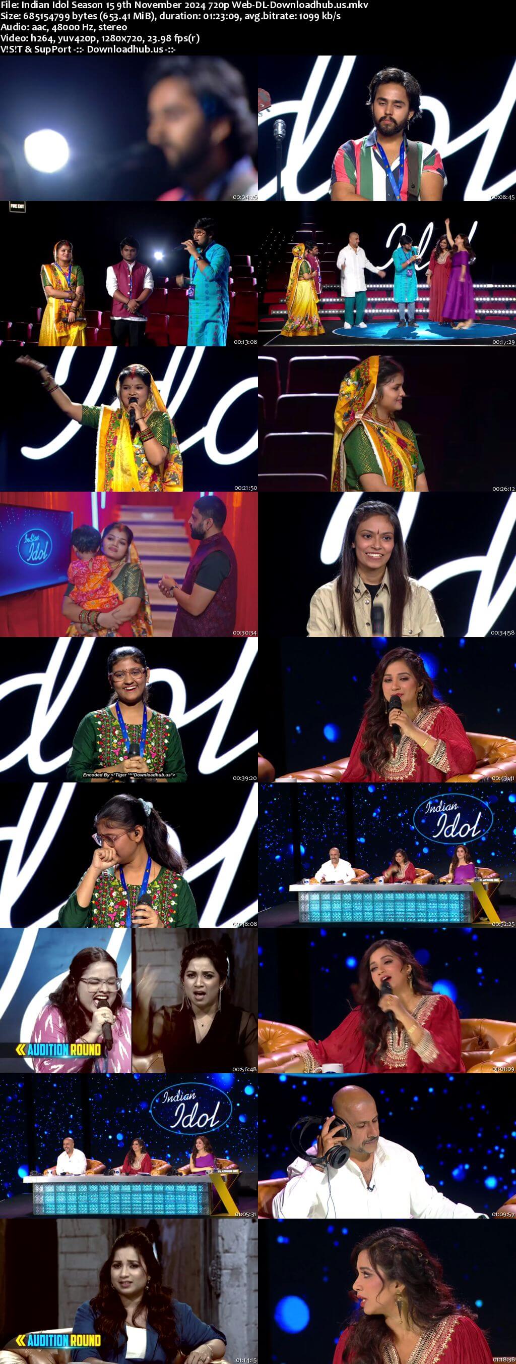 Indian Idol Season 15 9 November 2024 Episode 5 Web-DL 720p 480p