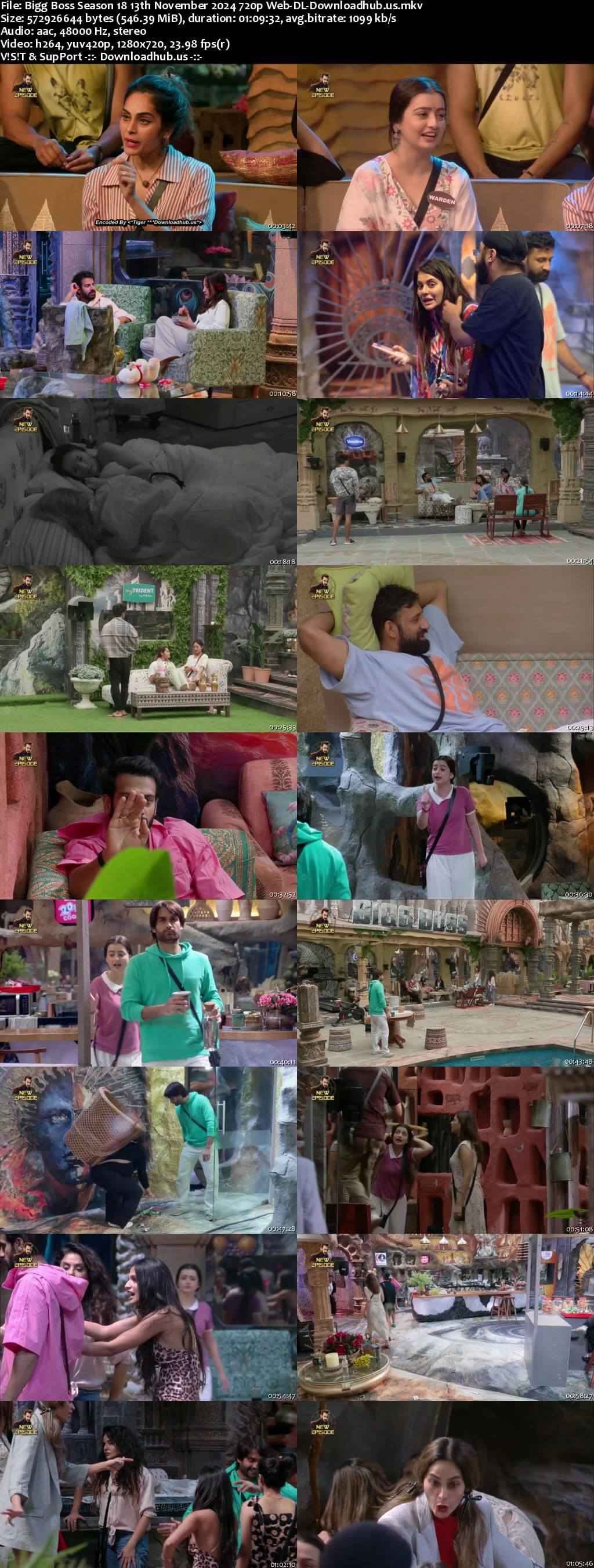 Bigg Boss Season 18 13 November 2024 Episode 39 Web-DL 720p 480p