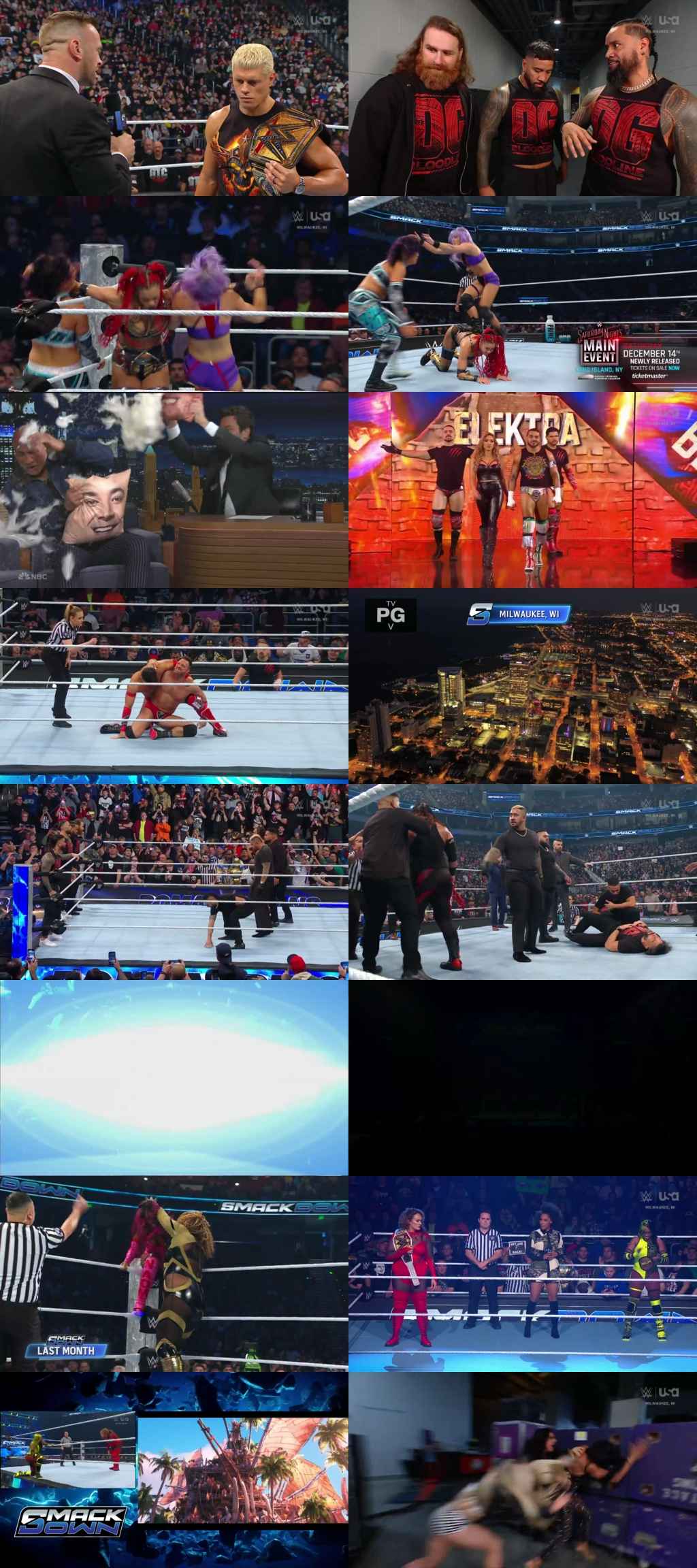 WWE Friday Night Smackdown 27th April 2024 720p 350MB WEBRip 480p