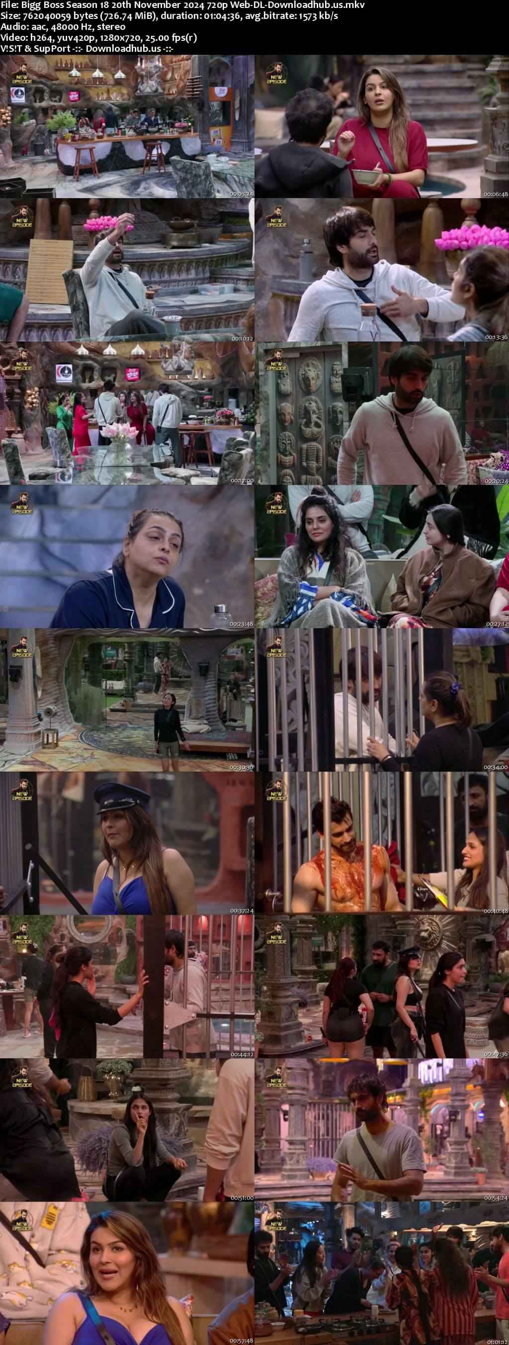 Bigg Boss Season 18 20 November 2024 Episode 46 Web-DL 720p 480p Bigg Boss Season 18 20 November 2024 Episode 46 Web-DL 720p 480p