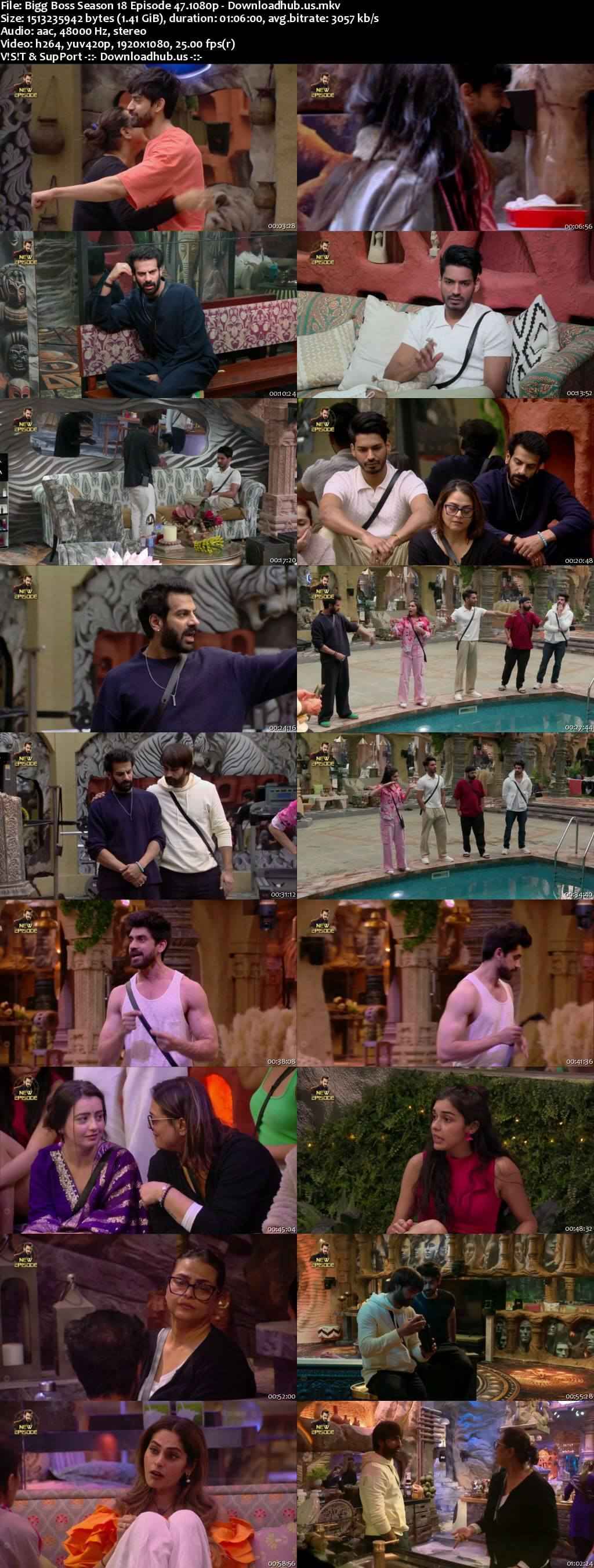 Bigg Boss Season 18 21 November 2024 Episode 47 Web-DL 720p 480p