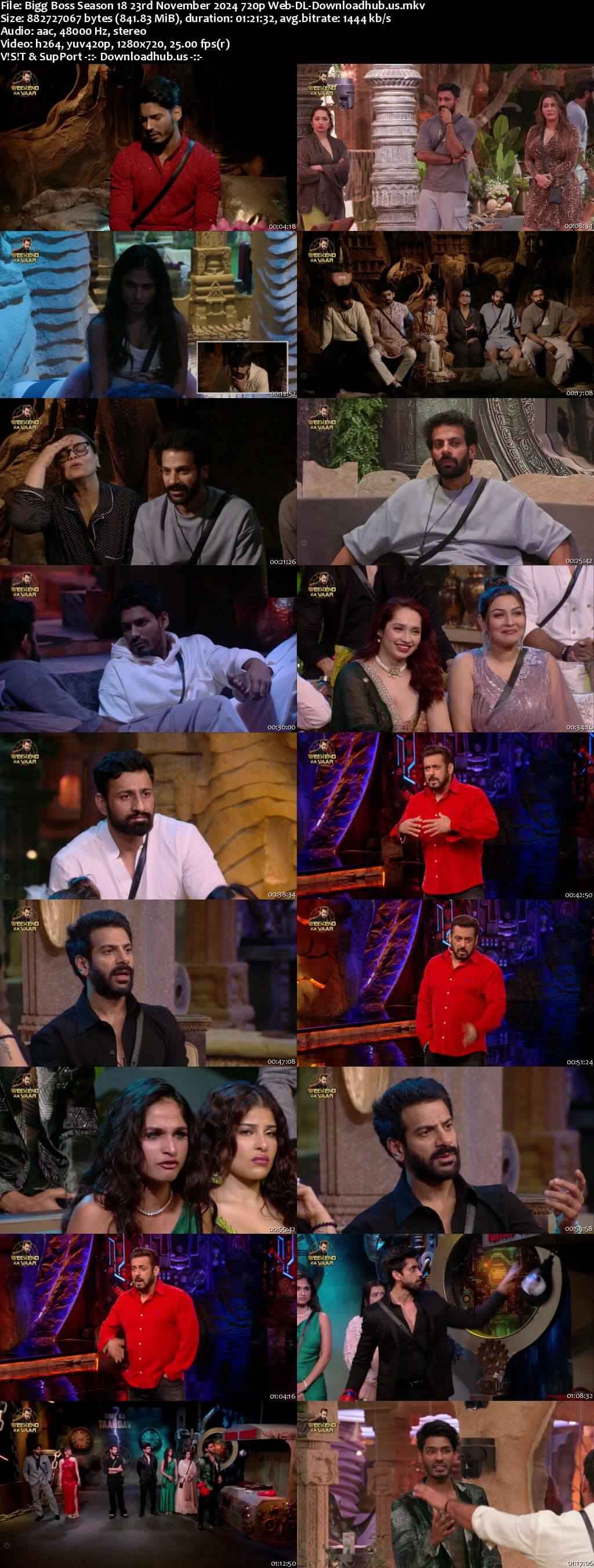 Bigg Boss Season 18 29 November 2024 Episode 49 Web-DL 720p 480p Bigg Boss Season 18 29 November 2024 Episode 49 Web-DL 720p 480p