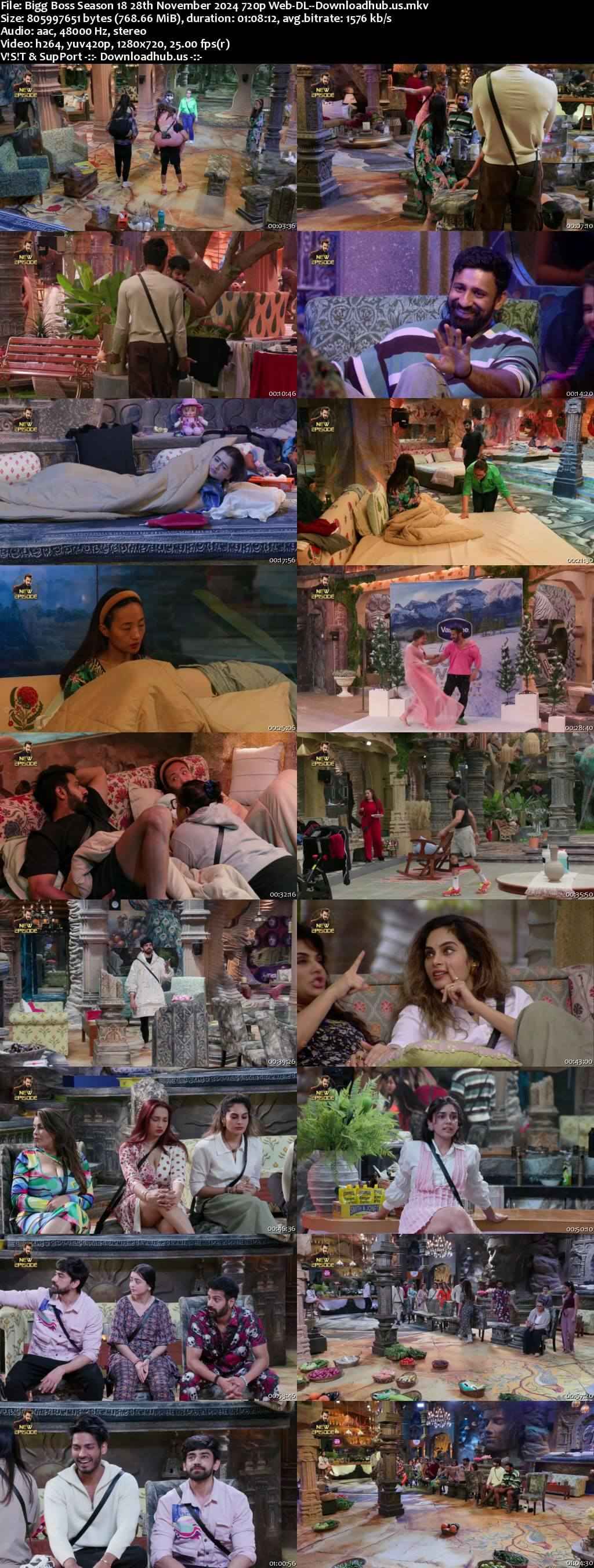 Bigg Boss Season 18 28 November 2024 Episode 54 Web-DL 720p 480p Bigg Boss Season 18 28 November 2024 Episode 54 Web-DL 720p 480p