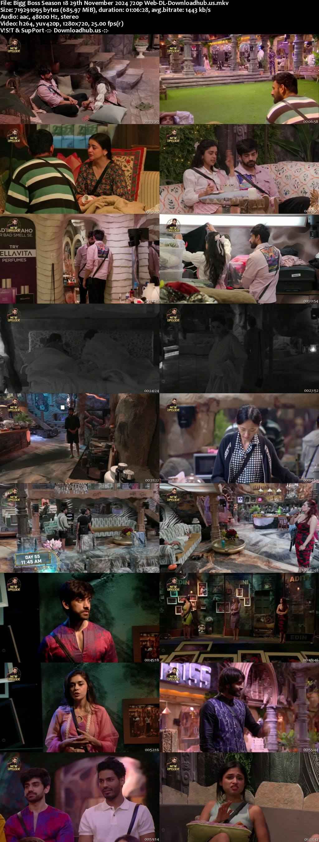 Bigg Boss Season 18 29 November 2024 Episode 55 Web-DL 720p 480p Bigg Boss Season 18 29 November 2024 Episode 55 Web-DL 720p 480p