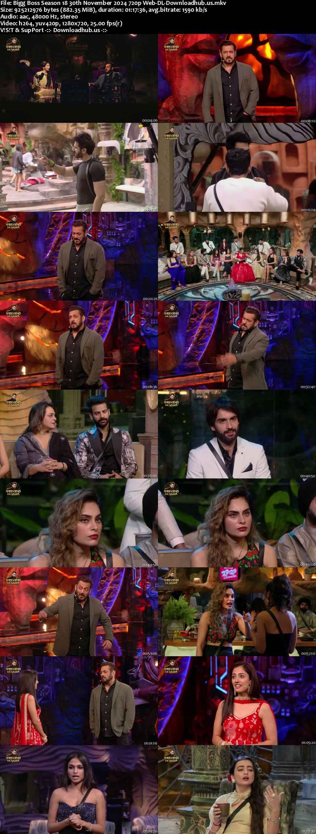 Bigg Boss Season 18 30 November 2024 Episode 56 Web-DL 720p 480p Bigg Boss Season 18 30 November 2024 Episode 56 Web-DL 720p 480p