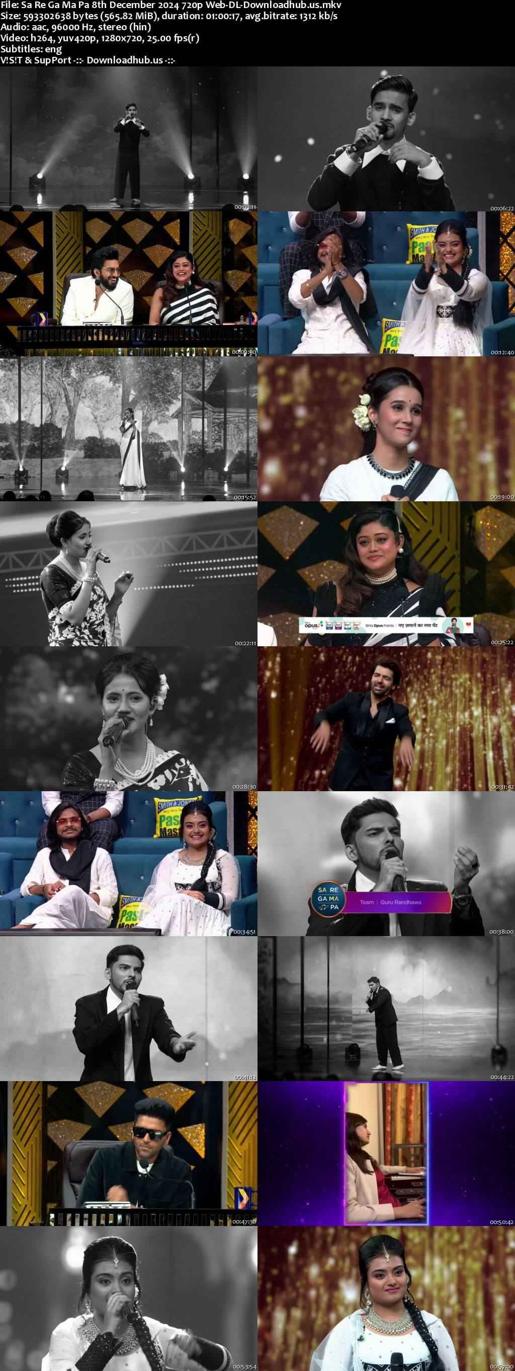 Sa Re Ga Ma Pa 8 December 2024 Episode 25 Web-DL 720p 480p Sa Re Ga Ma Pa 8 December 2024 Episode 25 Web-DL 720p 480p