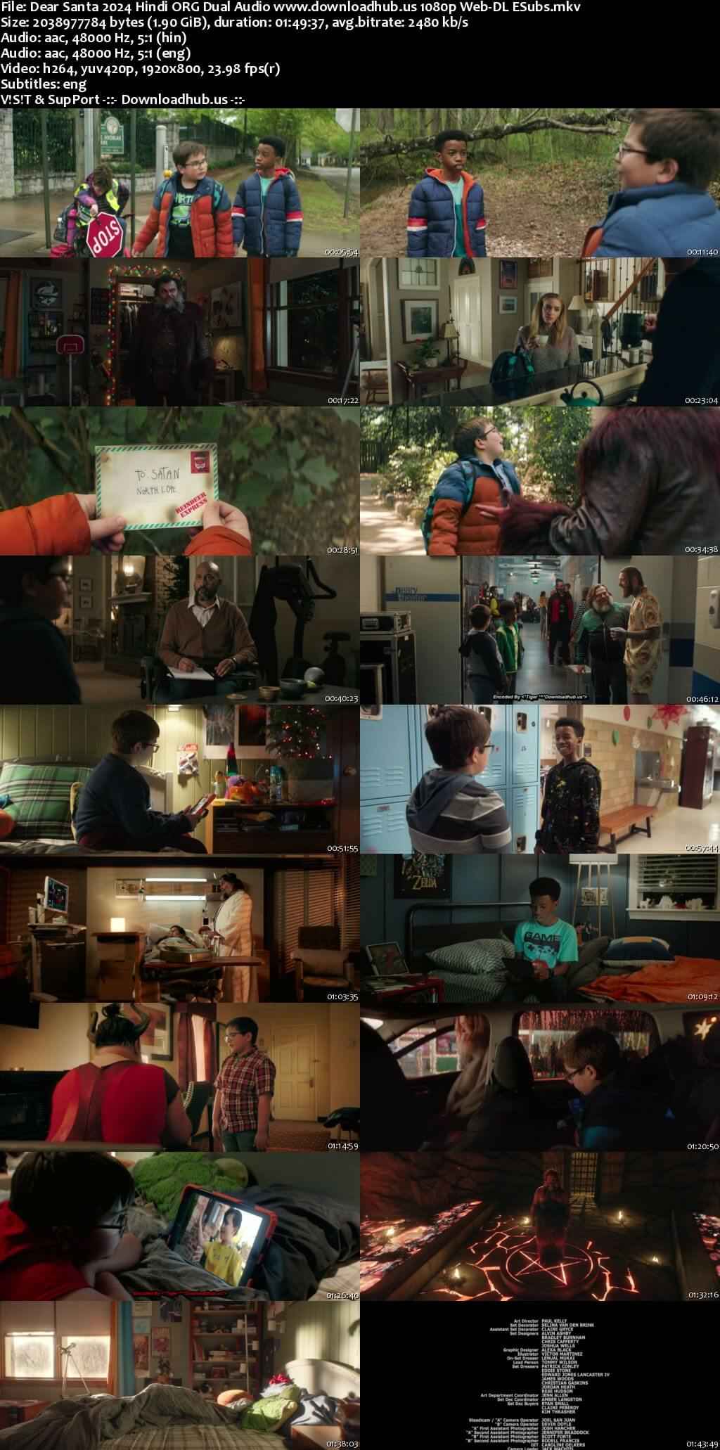 Dear Santa 2024 Hindi ORG Dual Audio Movie DD5.1 4k 1080p 720p 480p Web-DL ESubs x264 HEVC