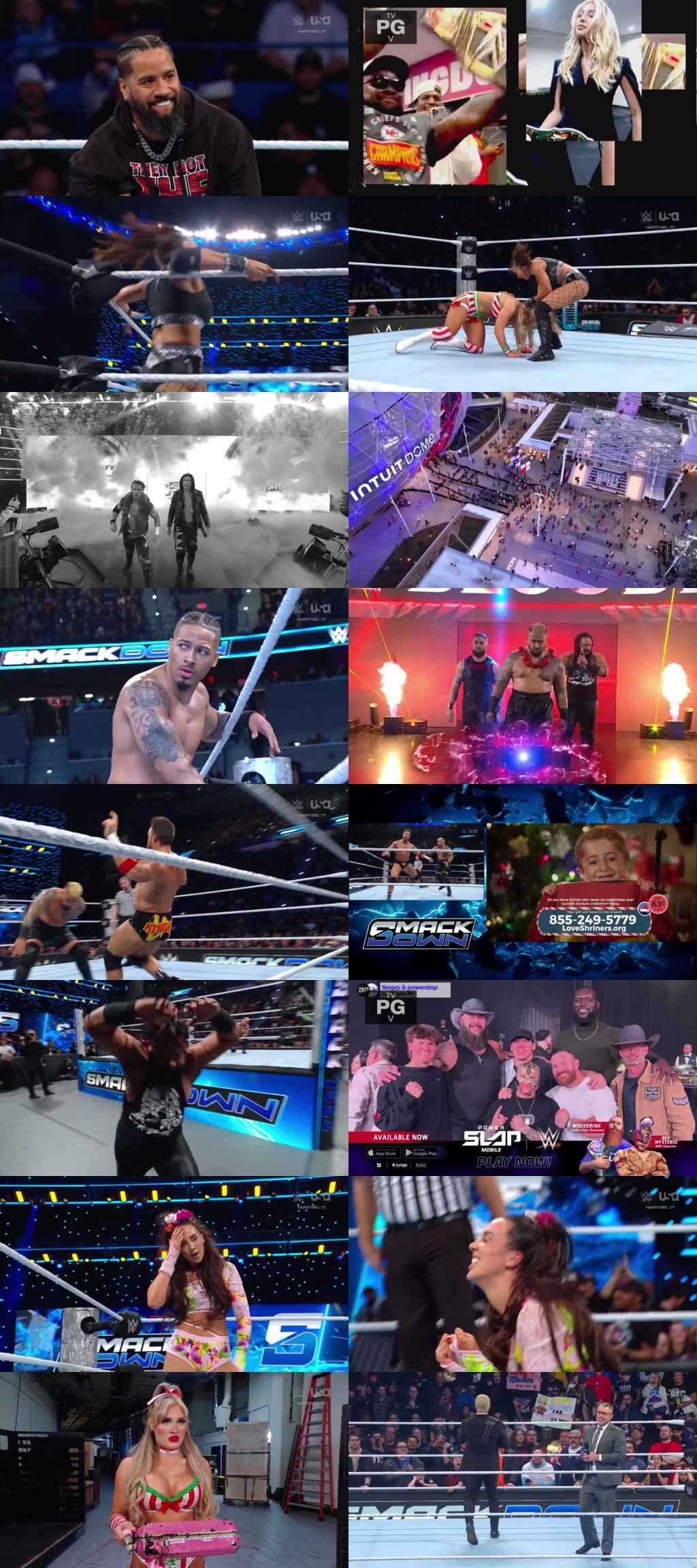 WWE Friday Night Smackdown 27th April 2024 720p 350MB WEBRip 480p