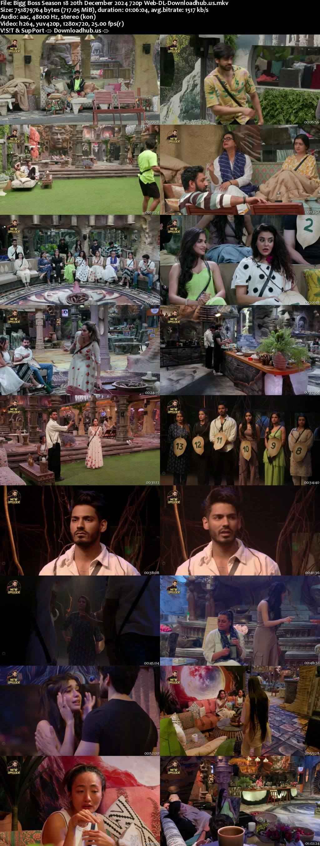 Bigg Boss Season 18 20 December 2024 Episode 76 Web-DL 720p 480p Bigg Boss Season 18 20 December 2024 Episode 76 Web-DL 720p 480p