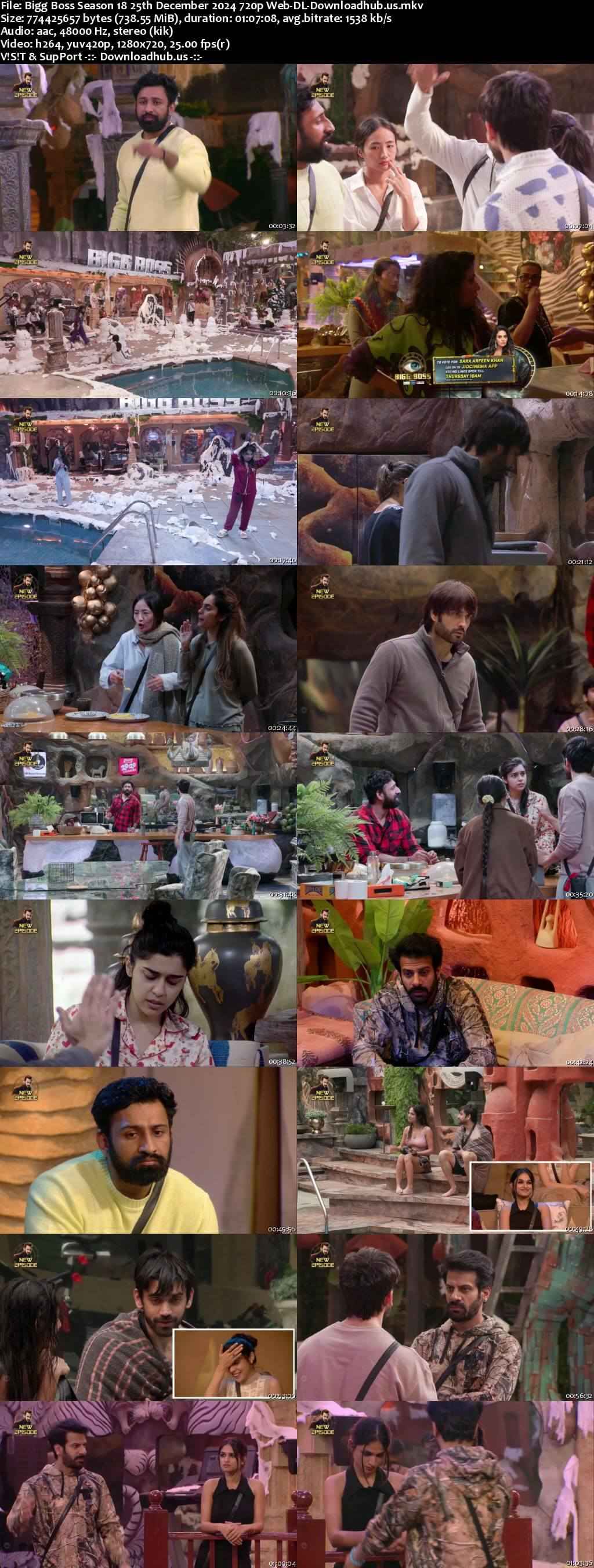 Bigg Boss Season 18 25 December 2024 Episode 81 Web-DL 720p 480p Bigg Boss Season 18 25 December 2024 Episode 81 Web-DL 720p 480p