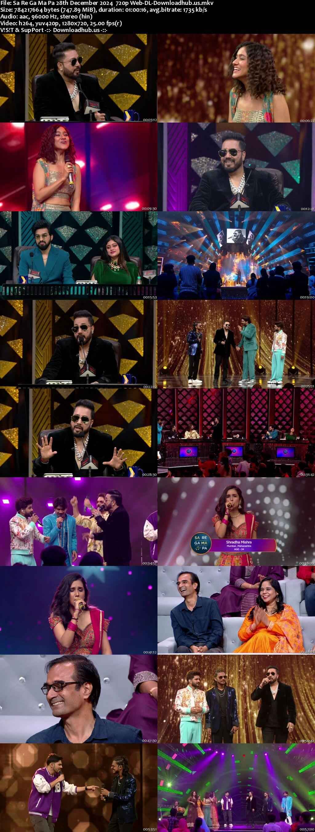 Sa Re Ga Ma Pa 28 December 2024 Episode 30 Web-DL 720p 480p