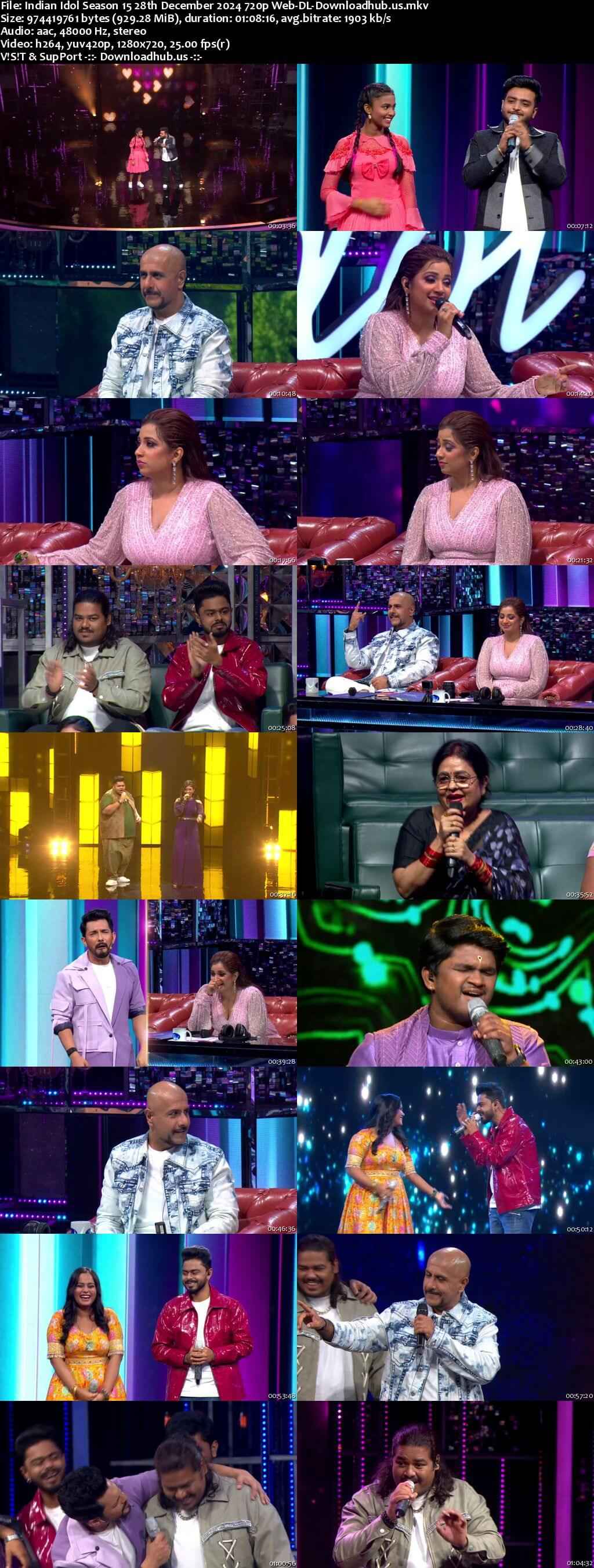 Indian Idol Season 15 28 December 2024 Episode 19 Web-DL 720p 480p Indian Idol Season 15 28 December 2024 Episode 19 Web-DL 720p 480p