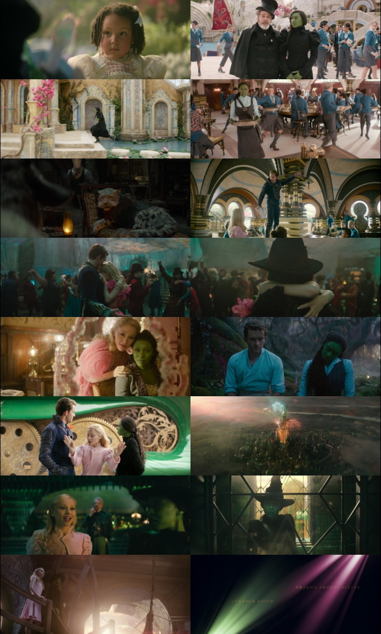 Wicked 2024 Hindi ORG Dual Audio Movie DD5.1 4k 1080p 720p 480p Web-DL ESubs x264 HEVC