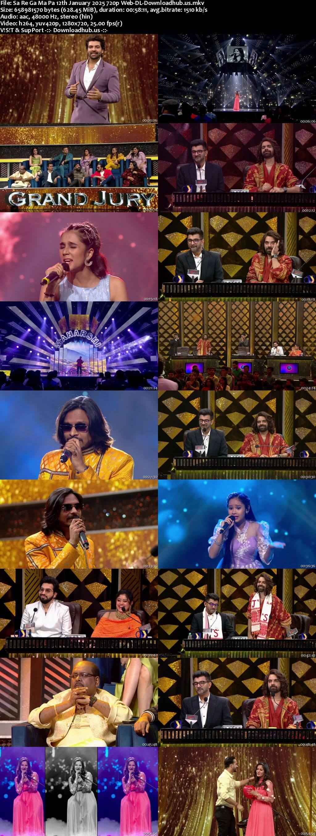 Sa Re Ga Ma Pa 12 January 2025 Episode 35 Web-DL 720p 480p