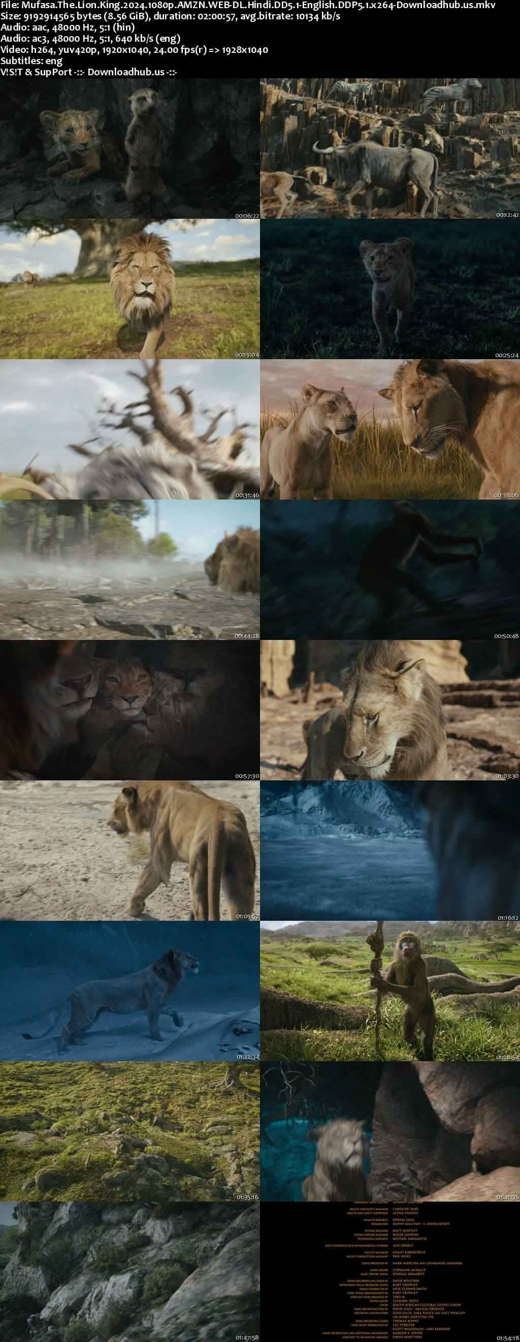 Mufasa The Lion King 2024 Hindi ORG Dual Audio Movie DD5.1 4k 1080p 720p 480p Web-DL ESubs x264 HEVC Mufasa The Lion King 2024 Hindi ORG Dual Audio Movie DD5.1 4k 1080p 720p 480p Web-DL ESubs x264 HEVC