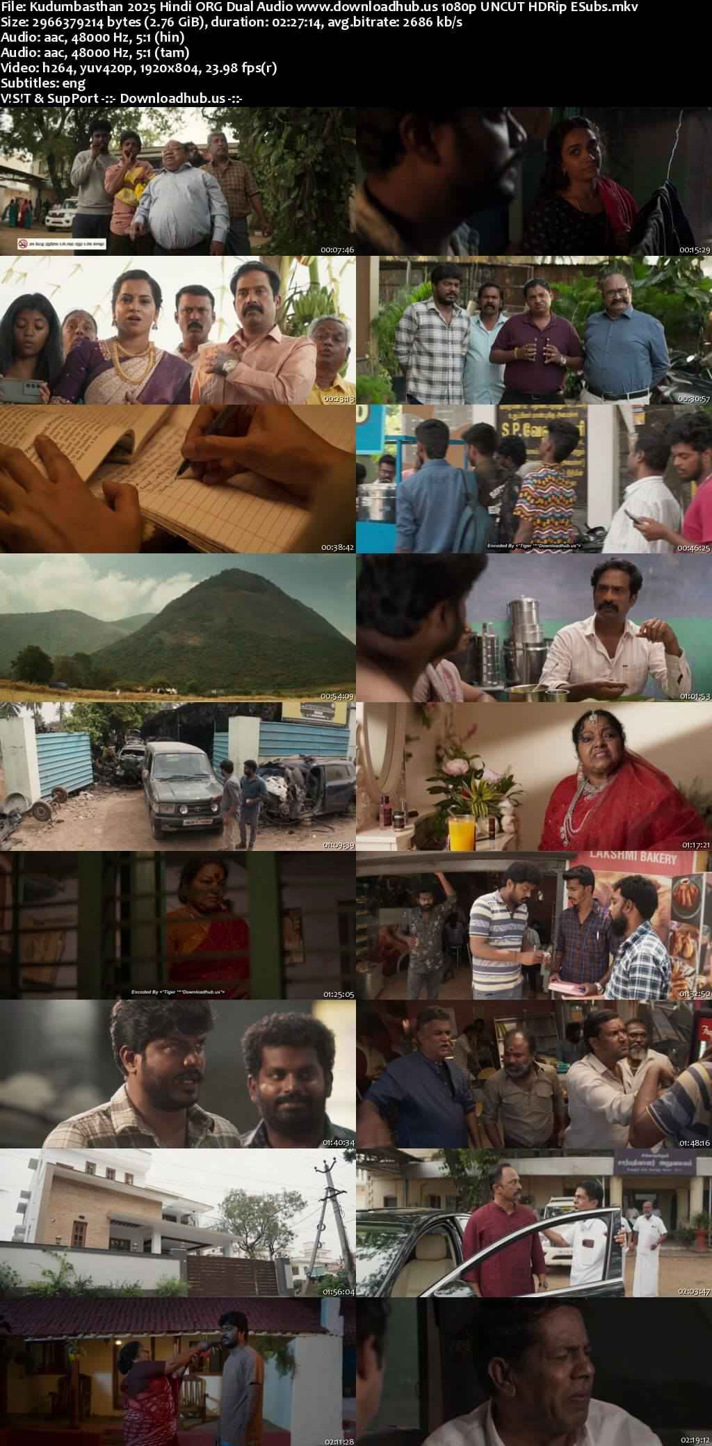 Kudumbasthan 2025 Hindi ORG Dual Audio Movie DD5.1 4k 1080p 720p 480p UNCUT HDRip ESubs x264 HEVC