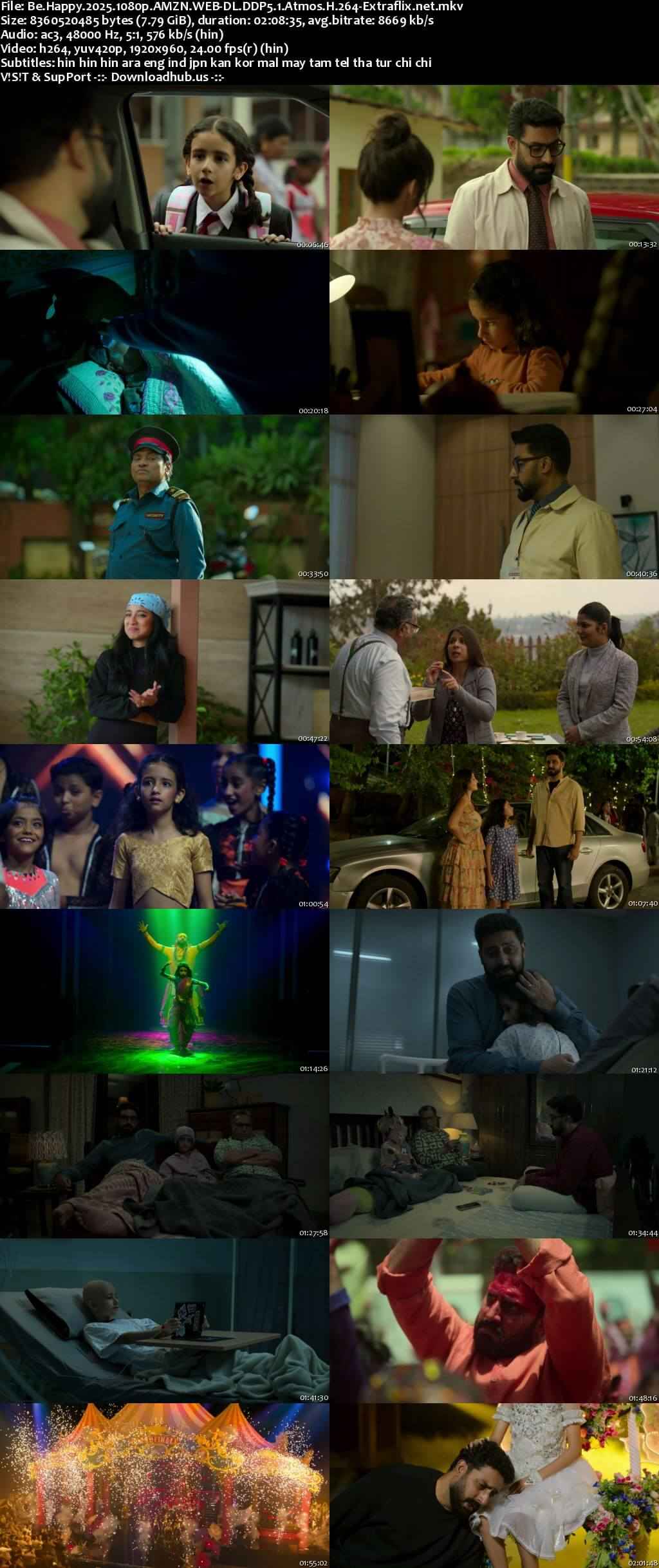 Be Happy 2025 Hindi Movie DD5.1 4k 1080p 720p 480p HDRip ESubs x264 HEVC Be Happy 2025 Hindi Movie DD5.1 4k 1080p 720p 480p HDRip ESubs x264 HEVC
