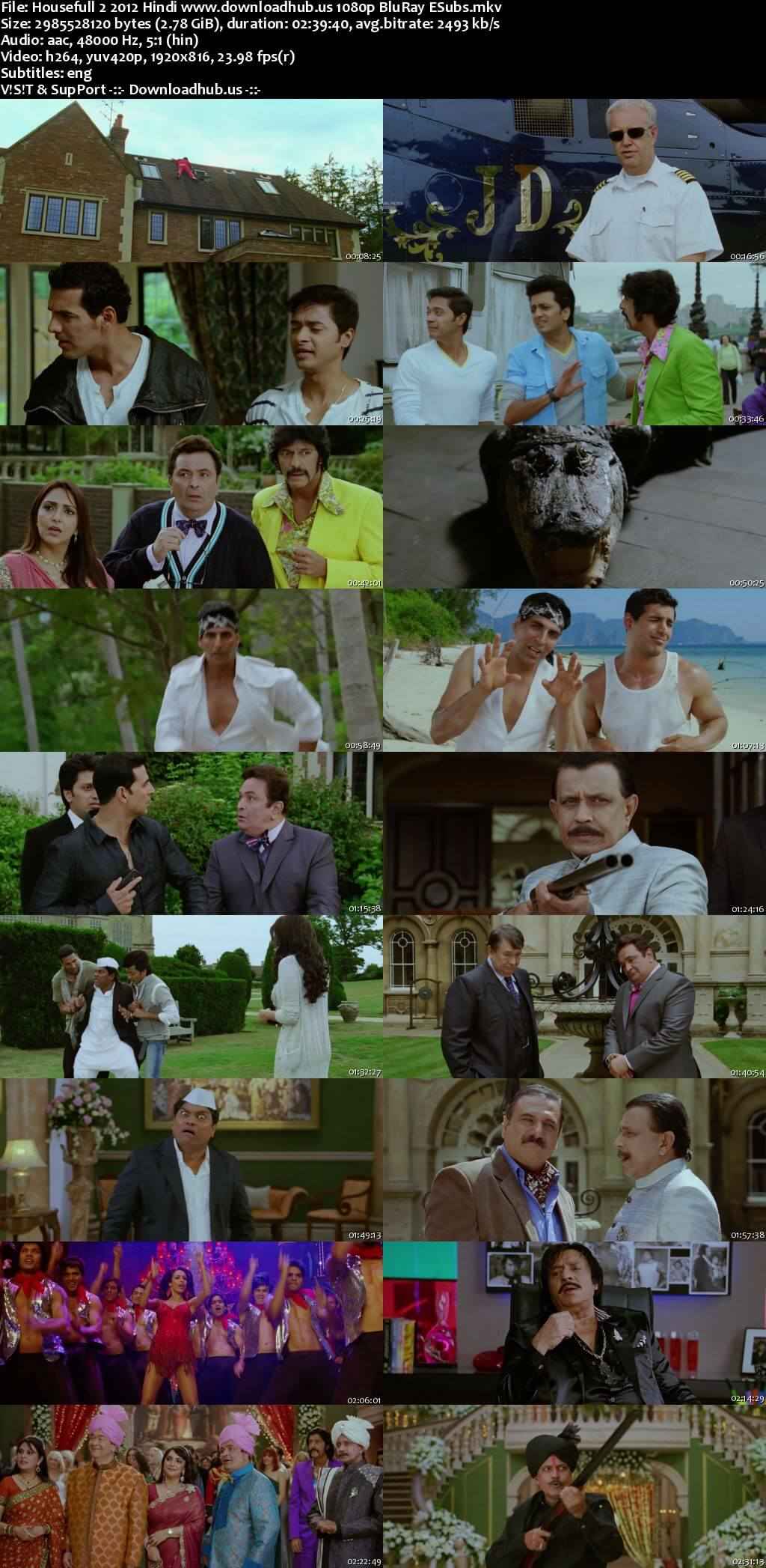 Housefull 2 2012 Hindi Movie DD5.1 4k 1080p 720p 480p BluRay ESubs x264 HEVC Housefull 2 2012 Hindi Movie DD5.1 4k 1080p 720p 480p BluRay ESubs x264 HEVC