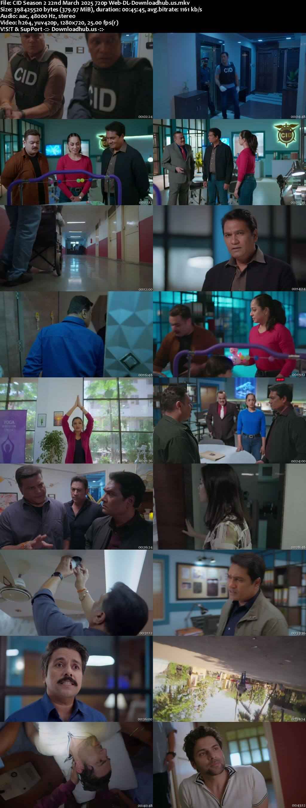 CID Season 2 22 March 2025 Episode 27 Web-DL 720p 480p CID Season 2 22 March 2025 Episode 27 Web-DL 720p 480p