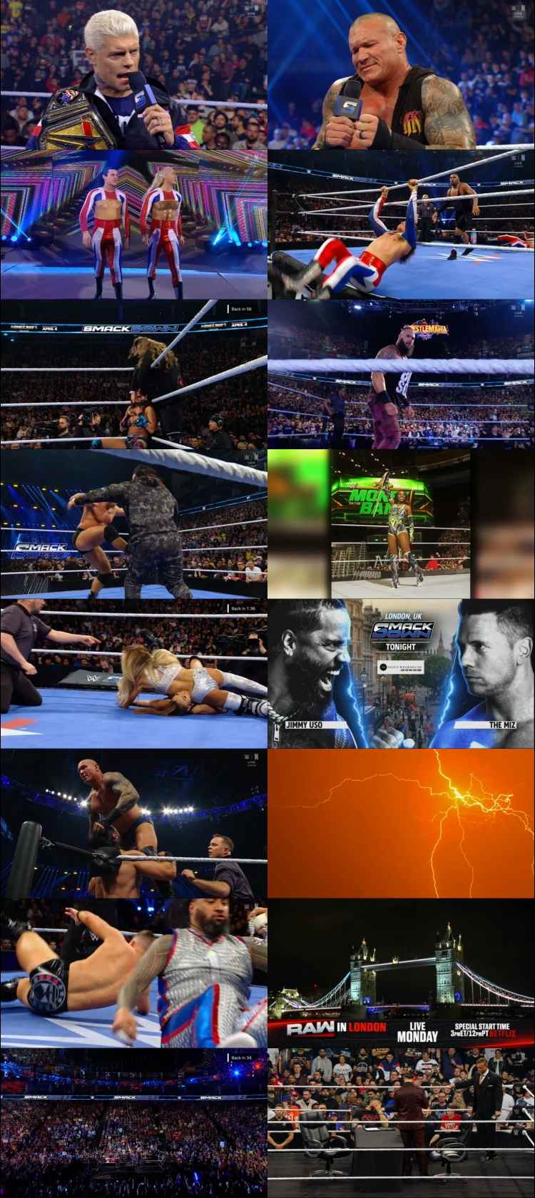 WWE Friday Night Smackdown 28th March 2025 1080p 720p 600MB WEBRip 480p