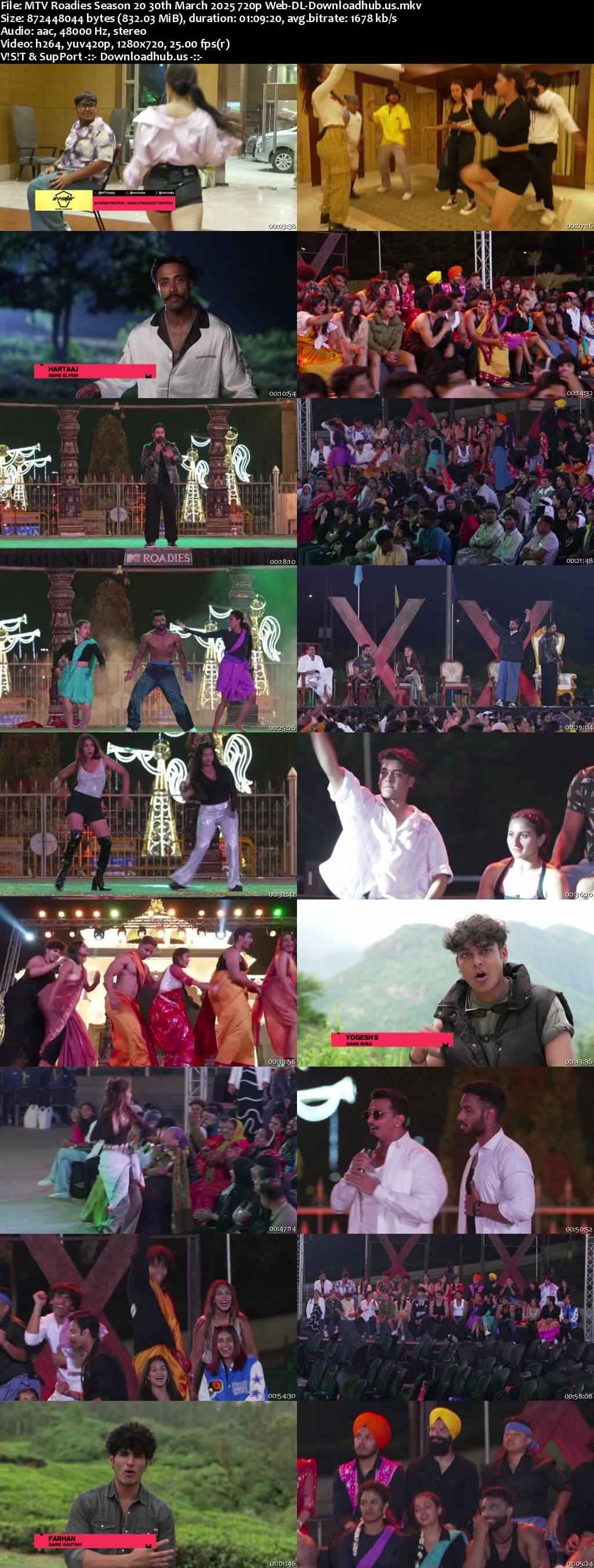 MTV Roadies Season 20 30 March 2025 Episode 24 Web-DL 720p 480p MTV Roadies Season 20 30 March 2025 Episode 24 Web-DL 720p 480p