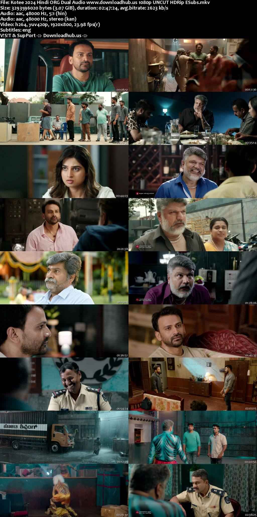 Kotee 2024 Hindi ORG Dual Audio Movie DD5.1 4k 1080p 720p 480p UNCUT HDRip ESubs x264 HEVC